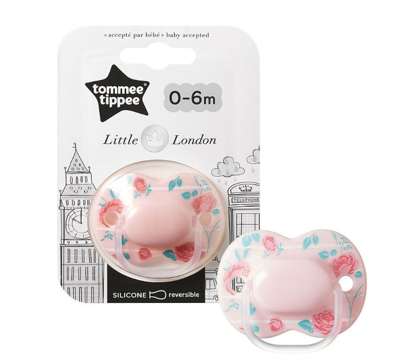 Ортодонтична Залъгалкa - London 0-6М - Момиче - Залъгалки - Tommee Tippee - BebeMama