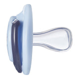 Suzete ortodontice Tommee Tippee Fun Friends, 0-6 luni, ursuleț de pluș/veveriță albastră + cutie de sterilizare
