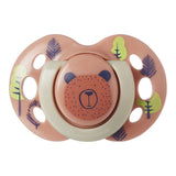 Suzete ortodontice Tommee Tippee Fun Friends, 6-18 luni, ursuleț/veveriță + cutie de sterilizare