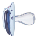 Suzete ortodontice Tommee Tippee Fun Friends, 6-18 luni, cutie de sterilizare cu ursuleț de pluș/veveriță albastră +