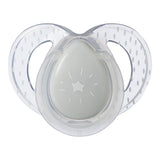 Suzete ortodontice Tommee Tippee pentru noapte, 6-18 luni, culoarea stelei/ploaie