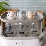 Suzete ortodontice Tommee Tippee pentru noapte, 6-18 luni, culoarea stelei/ploaie