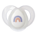 Suzete ortodontice de noapte Tommee Tippee, 18-36 luni, curcubeu/neutru
