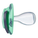 Suzete ortodontice Tommee Tippee Fun Friends, 18-36 luni, iepure roșu/ursuleț verde + cutie de sterilizare
