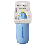 Неразливаща Се Термочаша Със Сламка Active Straw 266 Мл 12м+, Синя Tommee Tippee