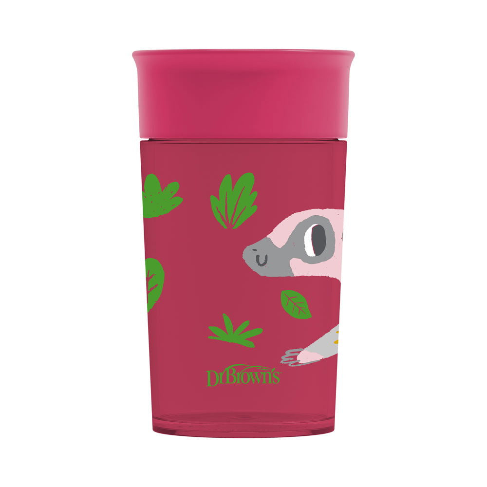 Tc01096 Чаша Milestones 300 Мл 360° 9М+ Червен --- BebeMama