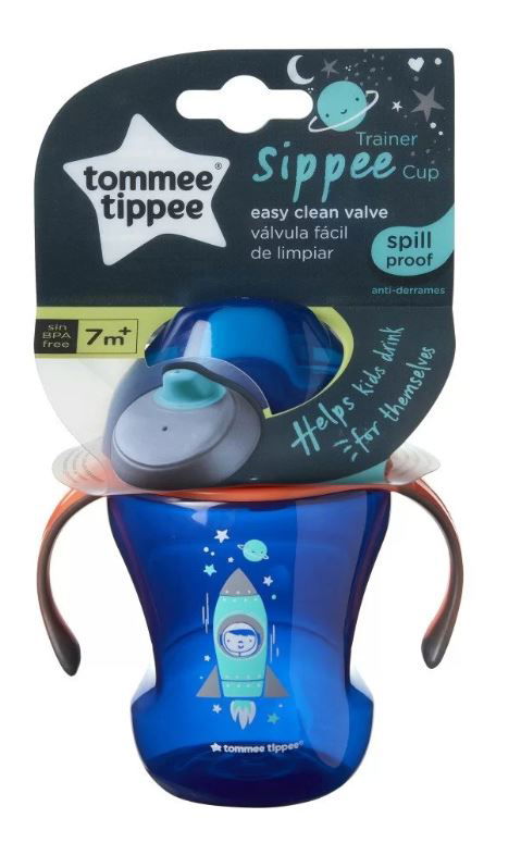 Tommee Tippee Неразливаща Се Чаша С Мек Накрайник 230 Мл 6М+ Синя --- BebeMama