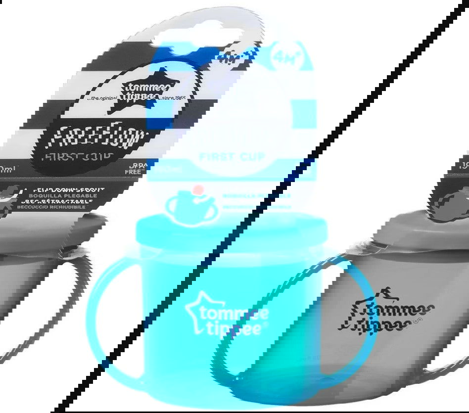 Tommee Tippee Чаша Essenials First Cup 4 М+ --- BebeMama