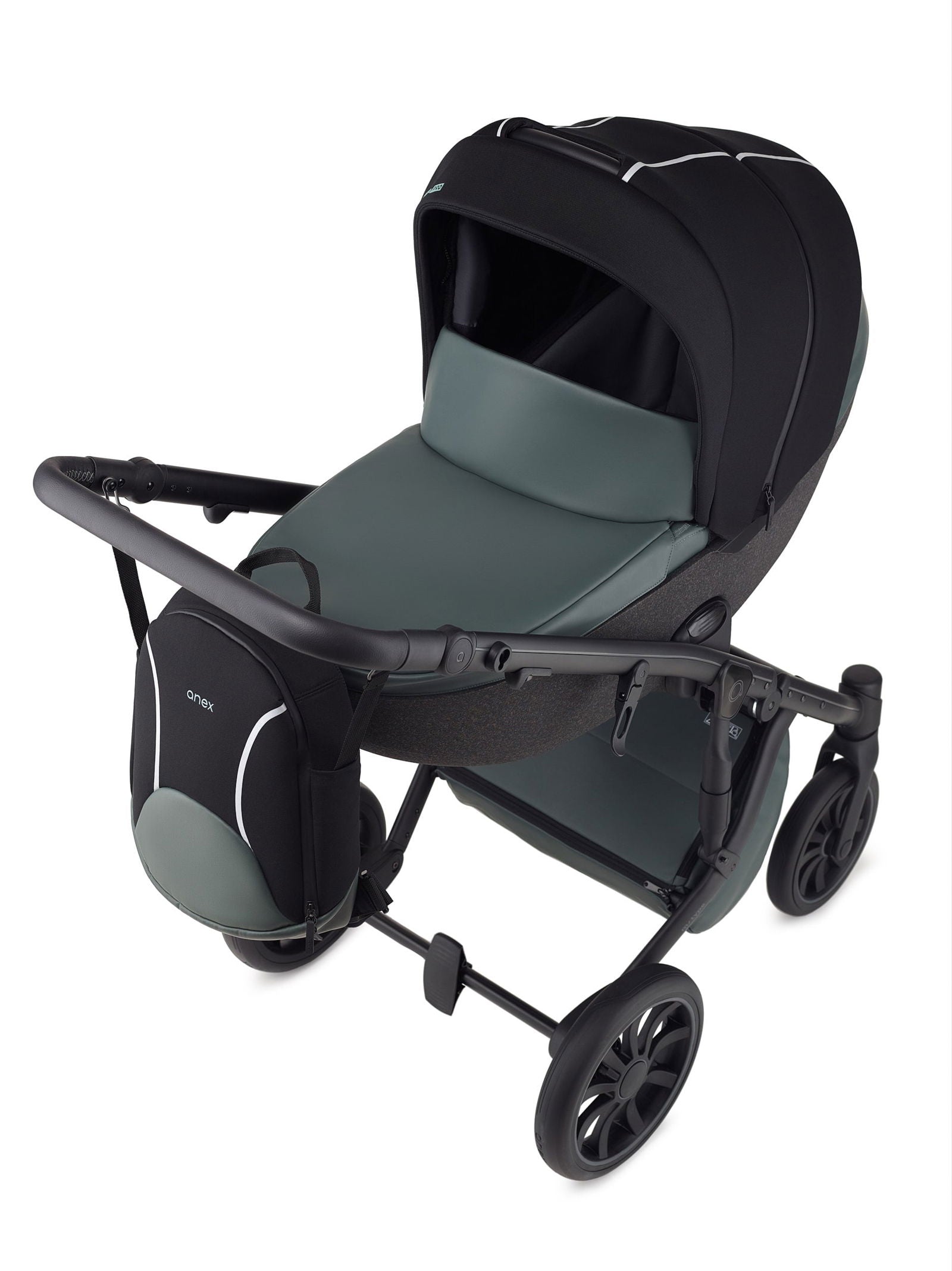 Anex-Бебешка Количка 2В1 M/Type Pro Зелен --- BebeMama