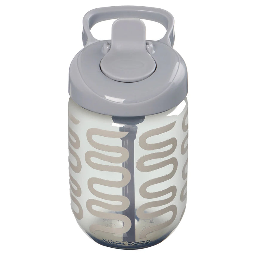 Неразливаща Се Чаша Със Сламка 350 Мл Сива Earthsmart VitalBaby