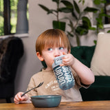 Неразливаща Се Чаша Със Сламка 350 Мл Сива Earthsmart VitalBaby