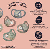 Успокояващи Залъгалки С Въздушен Поток 6-18 Месеца Earthsmart Vital Baby