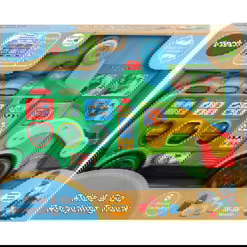 Vtech Камион За Рециклиране С Формички --- BebeMama