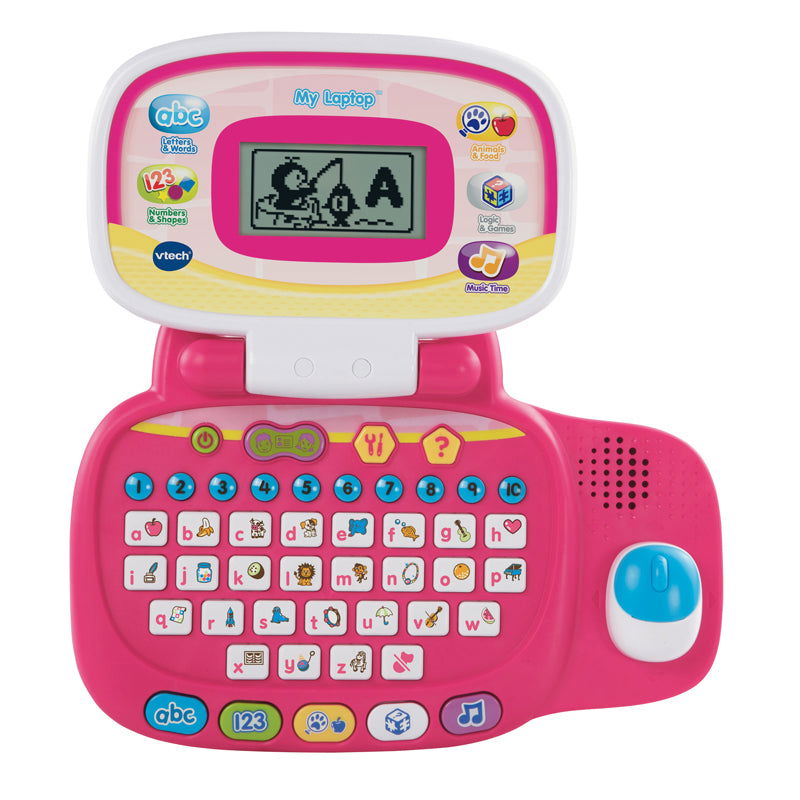 Vtech Музикален Лаптоп Розов --- BebeMama