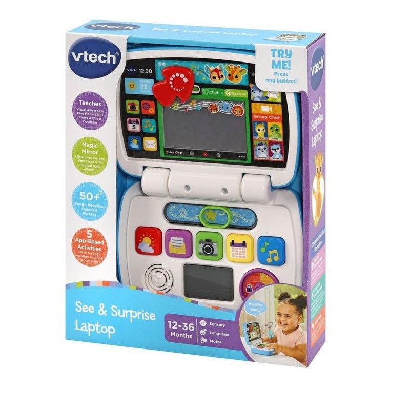Vtech Детски Лаптоп 6 Функции --- BebeMama