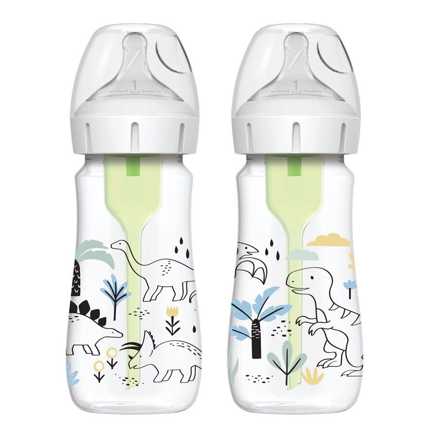 Wb92026 Шише Options+ 270 Мл. Dinosaurs Design 2 --- BebeMama