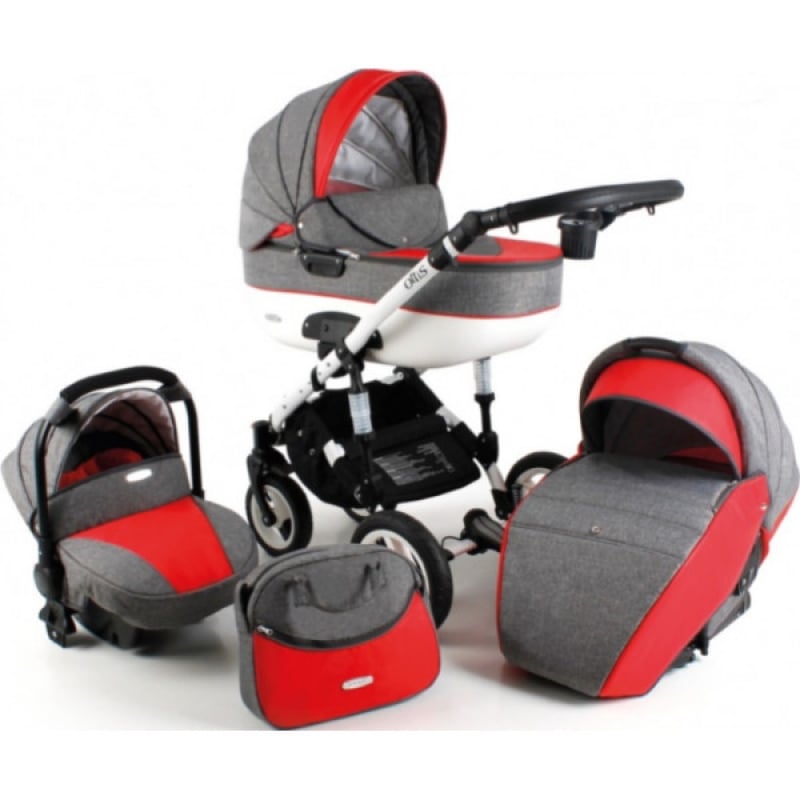 Бебешка Количка 3в1 Zarra White Цвят:34 Adbor