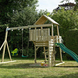 Kingswood Детска Площадка С Пързалка И Люлки Tp Toys