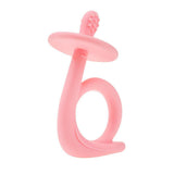 Бебешка Силиконова Гризалка Охлюв Pink 0115 Akuku
