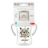 Детска Чаша Със Силиконова Сламка 300 Ml Owl 0204 Akuku