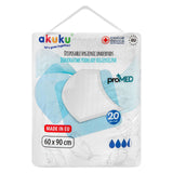 Еднократна Постелка Promed 60х90 См 20бр. 0144 Akuku