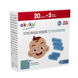 Филтри За Аспиратор За Нос За Еднократна Употреба 25 Бр. Akuku