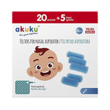 Филтри За Аспиратор За Нос За Еднократна Употреба 25 Бр. Akuku