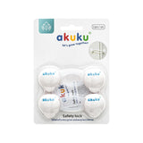 Предпазители За Шкаф 2 Бр Бял 0648 Akuku