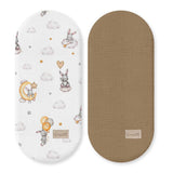 Чаршаф За Количка 2бр W420 Bunny Albero Mio