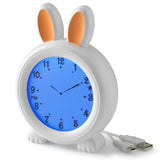 Детска Нощна Лампа С Часовник Sleep Trainer Bunny Alecto
