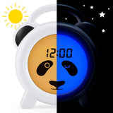 Детска Нощна Лампа С Часовник Sleep Trainer Panda Alecto