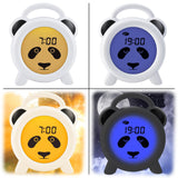 Детска Нощна Лампа С Часовник Sleep Trainer Panda Alecto