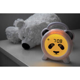 Детска Нощна Лампа С Часовник Sleep Trainer Panda Alecto