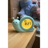Детска Нощна Лампа С Часовник Sleep Trainer Simon Mint Green Alecto