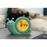Детска Нощна Лампа С Часовник Sleep Trainer Simon Mint Green Alecto