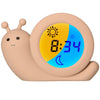 Детска Нощна Лампа С Часовник Sleep Trainer Simon Taupe Alecto