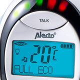 Бебефон С Дигитален Дисплей Full Eco Dect White Anthracite Dbx 88 Alecto