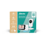 Видеофон За Бебе 2.4" Цветен Дисплей White Bo64 Alecto