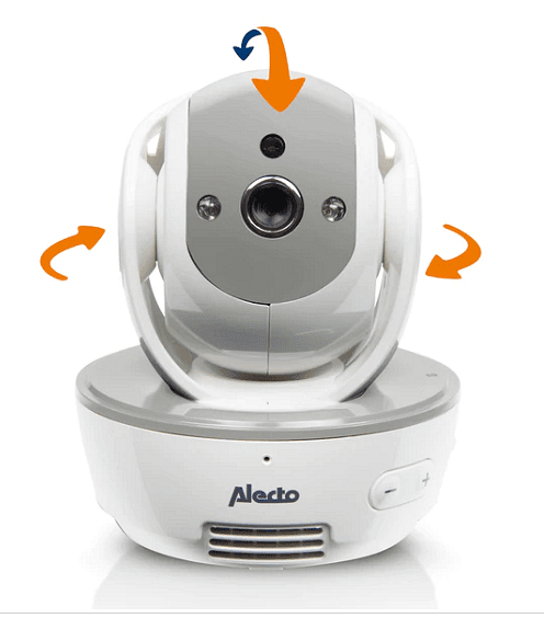Видеофон За Бебе 4.3" С Цветен Дисплей Dvm 200gs Сив Alecto