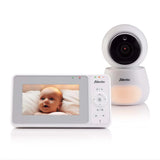 Видеофон За Бебе С 4.3" Hd Цветен Дисплей White Dvm2043 Alecto