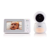 Видеофон За Бебе С 4.3" Hd Цветен Дисплей White Dvm2043 Alecto