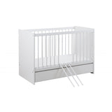 Tarc de joacă pentru copii Alek cu sertar 60/120cm + saltea