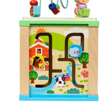 Smily Play Образователен Дървен Куб 5в1 Anek