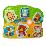 Winfun Бебешки Пъзел С Животни, Светлини И Звуци 000771 Anek