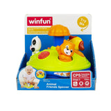 Winfun Zenélő állatos búgócsiga Anek