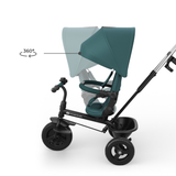 Aston 2 Plus Триколка Зелена Kinderkraft