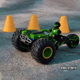 ATV Drift cu Rotație la 360°, Efecte de Sunet și Lumină, RC, Verde