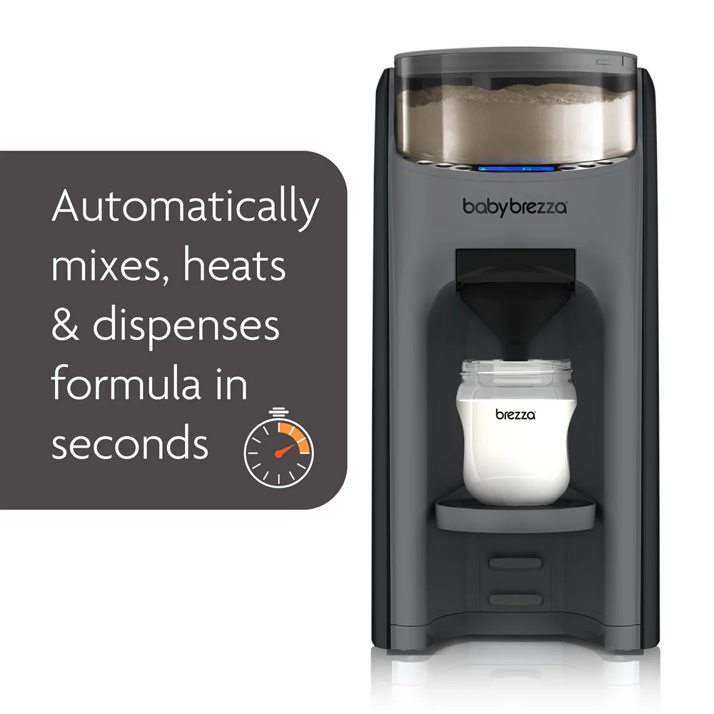 Уред За Приготвяне На Адаптирано Мляко Formula Pro Advanced Charcoal Baby Brezza