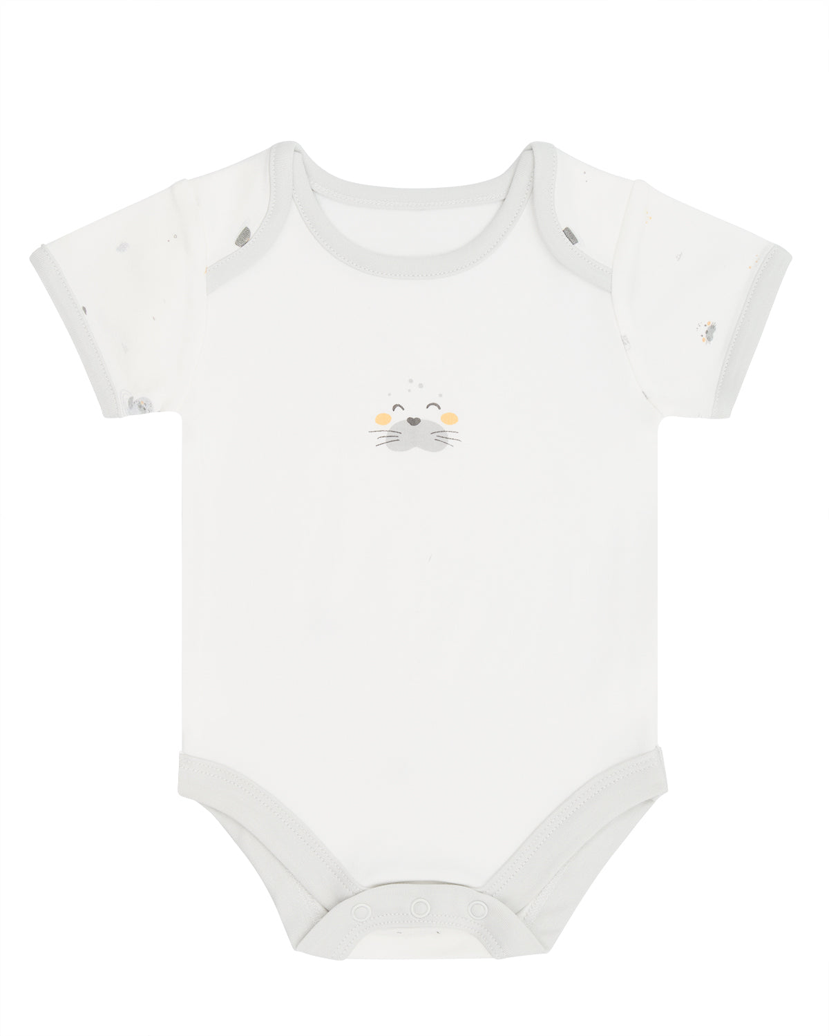 Комплект 3 Бр Бебешко Боди 0 3м Seally Me Kikkaboo