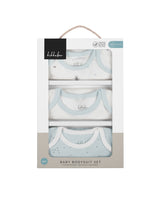 Комплект 3 Бр Бебешко Боди 0 3м Stripy Friends Kikkaboo